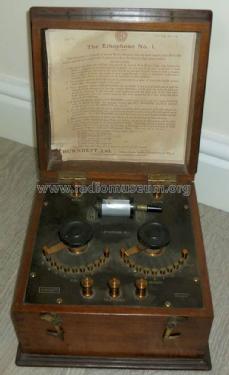 Ethophone No.1; Burndept Ltd. London (ID = 1511250) Detektor