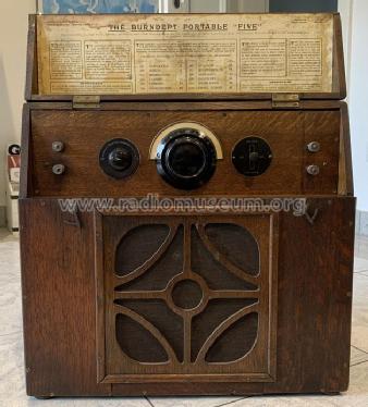 Portable Five ; Burndept Ltd. London (ID = 2921348) Radio