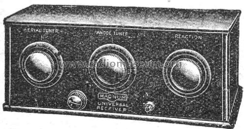 Universal Three ; Magnum brand Burne- (ID = 912631) Radio