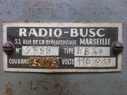 RB49; Busc, Radio-Busc; (ID = 1970869) Radio