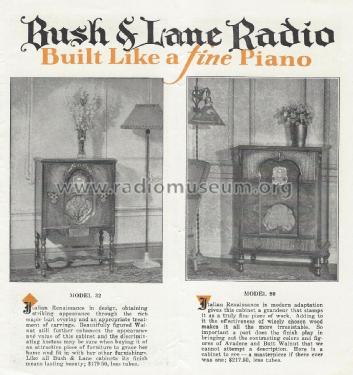 Neutrodyne 32; Bush & Lane Piano Co (ID = 2130126) Radio