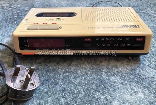 3 in 1 Clock/Radio/Cassette Player ; Bush Radio; London (ID = 2881771) Radio