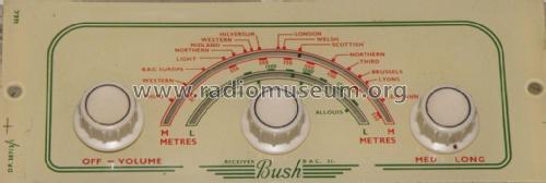 BAC31; Bush Radio; London (ID = 1842720) Radio