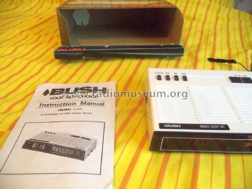 Electronic Alarm Clock Radio 6130P; Bush Radio; London (ID = 2880818) Radio