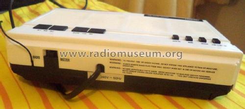 Electronic Alarm Clock Radio 6130P; Bush Radio; London (ID = 2880823) Radio