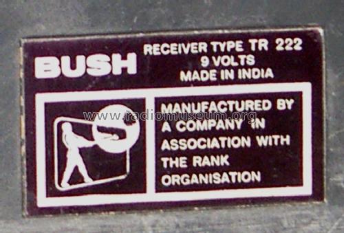 TR222; Bush Radio; London (ID = 1379366) Radio