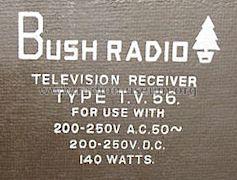 TV56; Bush Radio; London (ID = 1232708) Televisore