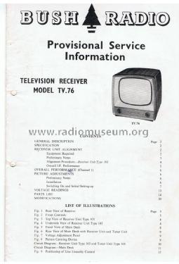 TV76; Bush Radio Ltd.; (ID = 2592080) Television