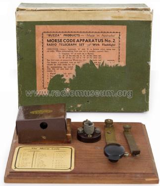 Morse Code Apparatus No. 2 ; Buzza Products; (ID = 2223366) Morse+TTY