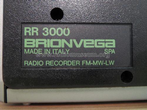 Radio Recorder FM-MW-LW RR3000; Vega, BP Radio, (ID = 2951948) Radio