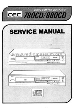 Digital Compact Disc Player 880CD; CEC C.E.C. Chuo (ID = 1881806) R-Player