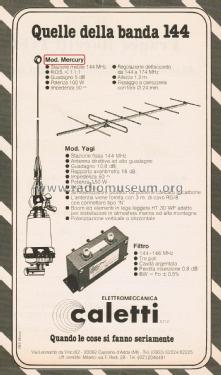 Antenna Banda 144 MHz Mercury; Caletti (ID = 2817480) Antenna
