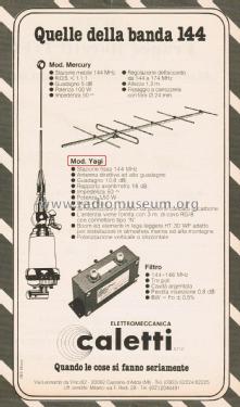 Antenna per 144 MHz Yagi; Caletti (ID = 2817479) Antenna