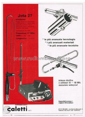 Antenna Jota 27 Irradiante; Caletti (ID = 2834636) Antenna