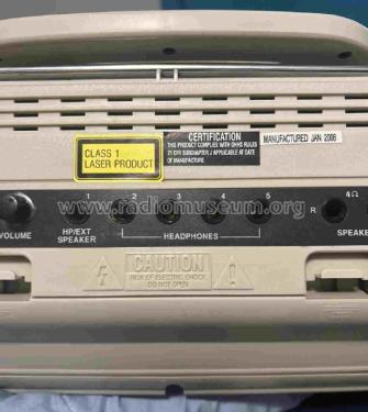 Compact Disc Player Stereo Radio Dual Cassette Recorder 2455AV-02; Califone (ID = 2983539) Radio