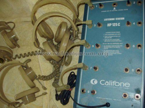 Listening Station HP-125C; Califone (ID = 1145942) Misc