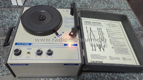 Portable Phonograph 1430C; Califone (ID = 2844017) R-Player