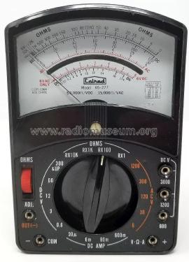 Analog Multimeter 65-277 TK-501; Calrad - California (ID = 3040888) Equipment