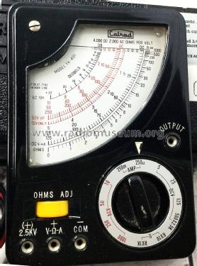 Analog Multimeter TK-401; Calrad - California (ID = 3040568) Equipment