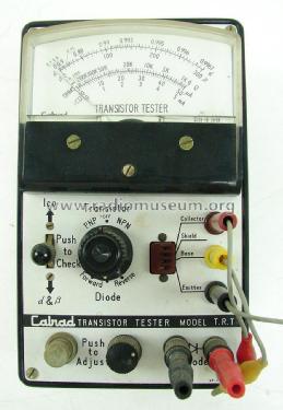 Transistor Tester Model T.R.T.; Calrad - California (ID = 1523059) Equipment