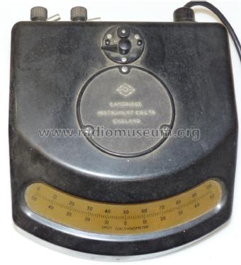 Spot Galvanometer ; Cambridge Scientific (ID = 3078935) Equipment