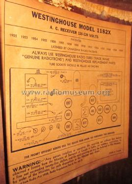 1182-X ; Canadian (ID = 1396959) Radio