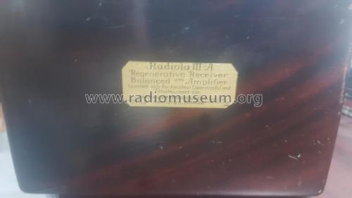 Radiola IIIA; Canadian (ID = 2614954) Radio