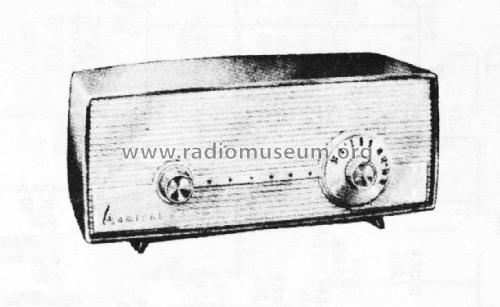 275X Ch= 5D4X; Canadian Admiral Co. (ID = 2805959) Radio