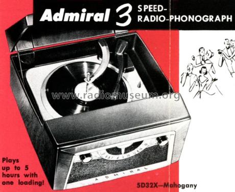 5D32X ; Canadian Admiral Co. (ID = 1373432) Radio