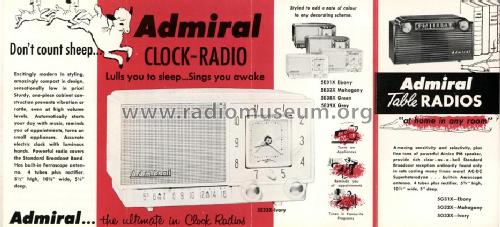 5E32X Ch= 5E3X; Canadian Admiral Co. (ID = 1373412) Radio