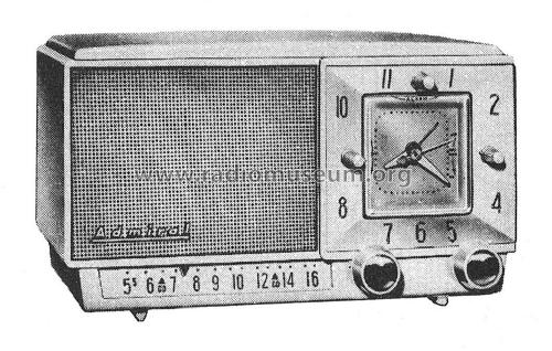 5L39X Ch= 5L3X; Canadian Admiral Co. (ID = 2363658) Radio