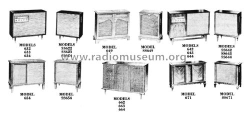 642 Essex Ch= 12B1; Canadian Admiral Co. (ID = 2271604) Radio