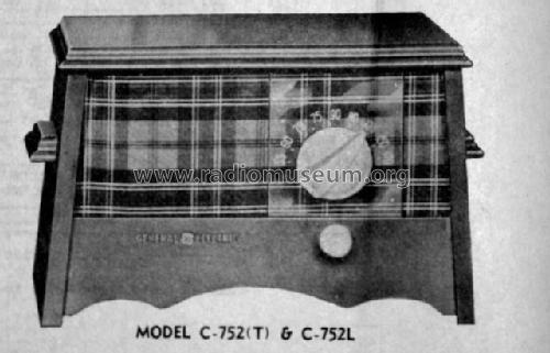 C-752LH; Canadian General (ID = 2064019) Radio