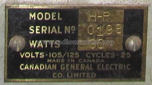 H-P Handy Phone ; Canadian General (ID = 1190884) Misc