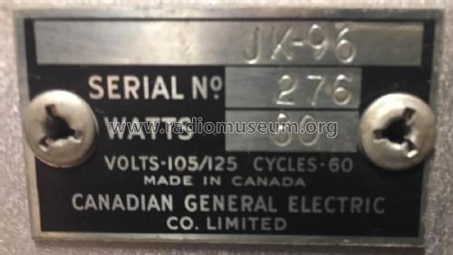 JK96 ; Canadian General (ID = 2084089) Radio
