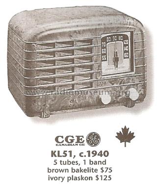 KL51; Canadian General (ID = 1759475) Radio