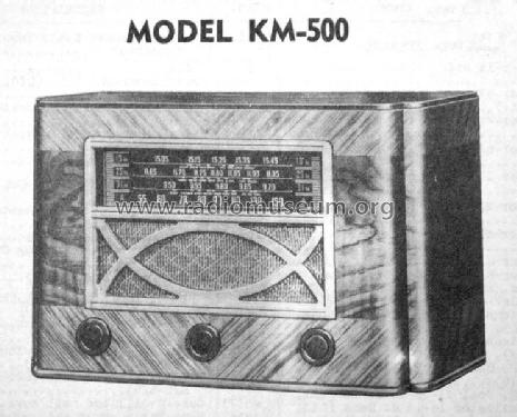 KM-500; Canadian General (ID = 2074041) Radio