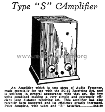 Two-Step Audio Amplifier S; Canadian Independent (ID = 2802105) Ampl/Mixer