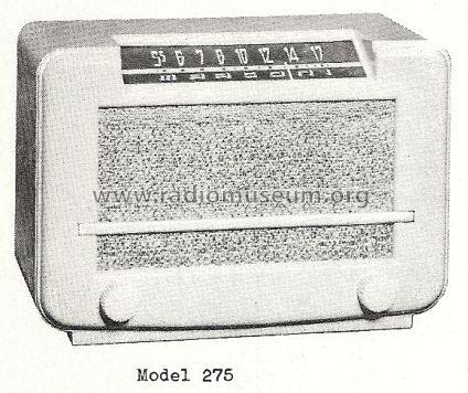 275 ; Canadian Marconi Co. (ID = 763303) Radio