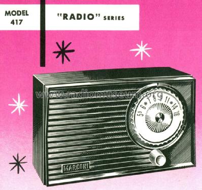 417; Canadian Marconi Co. (ID = 1529926) Radio