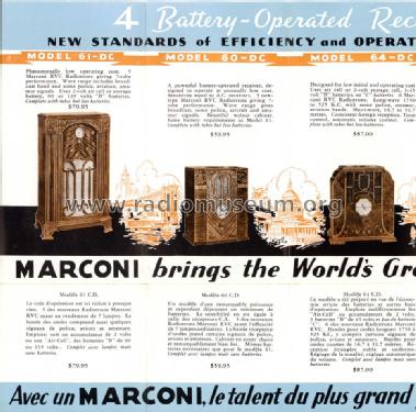 60-DC ; Canadian Marconi Co. (ID = 1527622) Radio