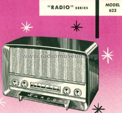 Six Two Three 623; Canadian Marconi Co. (ID = 1532172) Radio