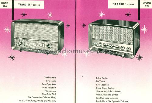 Six Two Three 623; Canadian Marconi Co. (ID = 1532173) Radio