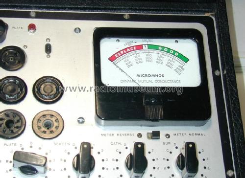 Dynamic mutual conductance Tube Tester MU-101; Canadian Marconi Co. (ID = 1399654) Equipment