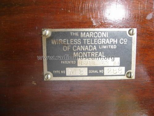 Marconiphone III ; Canadian Marconi Co. (ID = 1032616) Radio