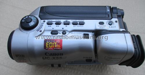 8 mm Video Camcorder UC-X55HiE; Canon Inc.; Tokyo (ID = 3088676) R-Player