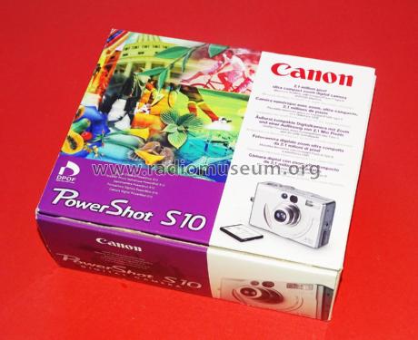 Digital Compact Camera PowerShot S10; Canon Inc.; Tokyo (ID = 3075253) R-Player