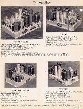 205F Georgian, series 200F Ch= W-921; Capehart Corp.; Fort (ID = 1343592) Radio