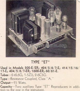 400-E DeLuxe series & 1600-ER DeLuxe plain cabinet general, samples & unknown; Capehart Corp.; Fort (ID = 1384190) Radio