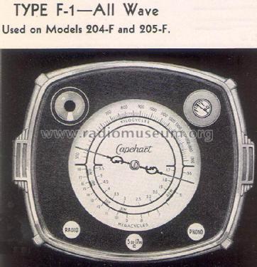 400F DeLuxe series & 1600F De Luxe plain cabinet general, samples & unknown; Capehart Corp.; Fort (ID = 1343308) Radio